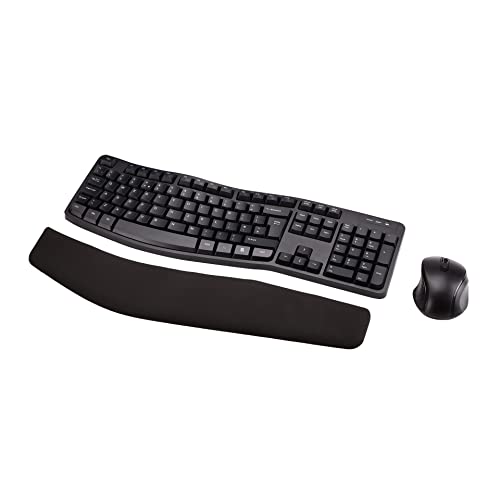 Amazon Basics Wireless Keyboard Mouse Combo UK Layout