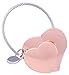 Produktbild LUCKLYSTAR Schlüsselanhänger für Mädchen, Schlüsselanhänger für Damen,Mode Anhänger Schlüsselanhänger/Cute Herz Shape Schlüsselanhänger Paar Geschenk Schlüsselanhänger