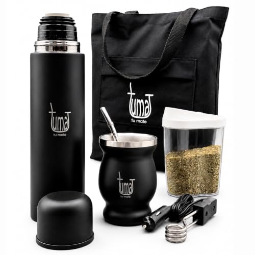 TUMA TU MATE Complete Yerba Mate Kit – Stainless...