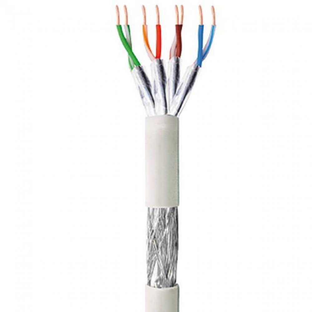 Techly Professional 364521 Matassa S/FTP Cavo Cat.6A Rame 305m Rigido Grigio Grigio