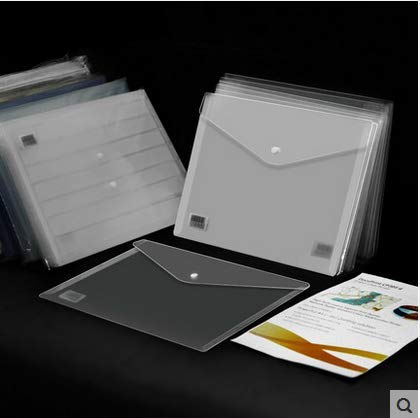 Ipow 6 Pcs Pochette Plastique A4 / Classeur/Classeur Rangement