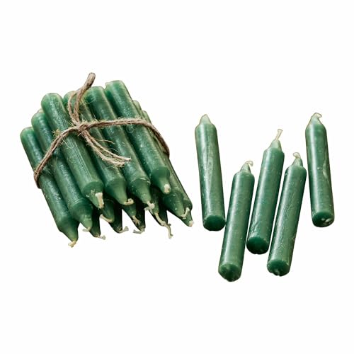 Loberon Kerze 20er Set Noufa, handgegossen, geruchsneutrales Wachs,...