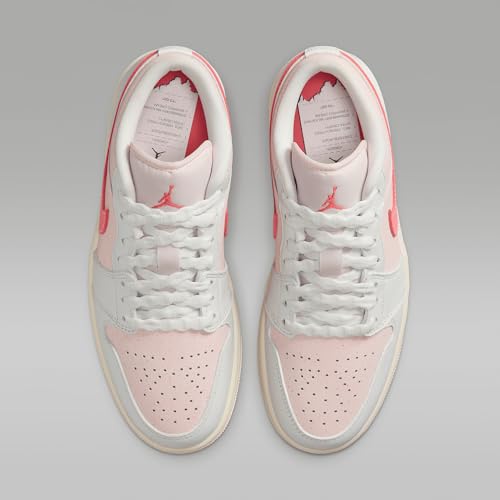AIR JORDAN 1 MID SE in Washed Coral & Pink Salt4