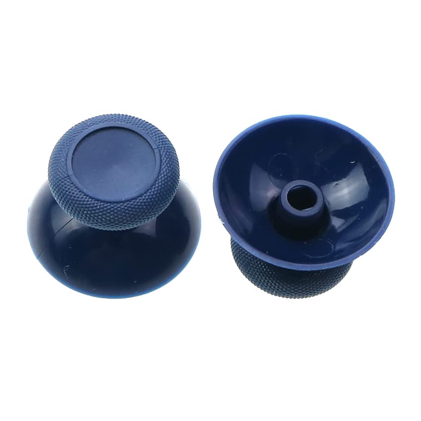 Image of 2 x 3D Analog Thumb Sticks Grip Joystick Cap for Xbox One ThumbSticks Cover for Xbox Series X S Controller, for Xbox One Slim Elite 3D Analog Thumb Sticks Grip (Dark Blue)