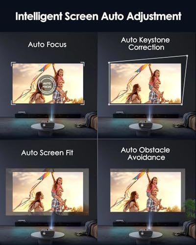 Image of 4K HDR10 /HLG, Android 12 4GB RAM 128GB 34000 Lumen & HDMI ARC, TOPTRO Legend Pro Max Projector 4K Ultra HD, Ultra Bright 3000ANSI, Fully Automatic (OA + AF + TILT) YouTube Hotstar Prime