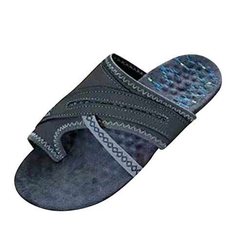 KHIIen Women's Bunion Sandals Orthopedic Flip Flops,Bunion Corrector,Flip-Flops Ring Open Toe Slide Cork Footbed for Teenagers/Girls KHIIen Women's Bunion Sandals Orthopedic Flip Flops,Bunion Corrector,Flip-Flops Ring Open Toe Slide Cork Footbed for Teenagers/Girls
