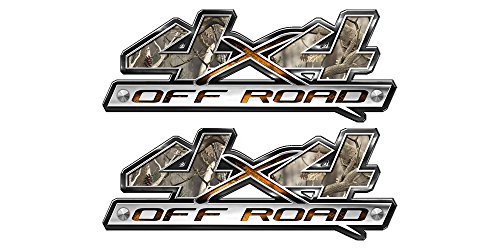 Speed Demon Hot Rod Shop 4X4 Off Road Decal ~ Traditional Camouflage 4Wd (Set Of 2) Truck Stickers Blo4 #TOP1