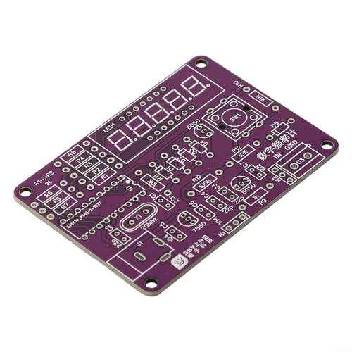 Acrylic Shell Frequency Counter Meter DIY Kit, Measures 1Hz 50MHz With Multiple Accuracy Resolutions And USB Power Supply