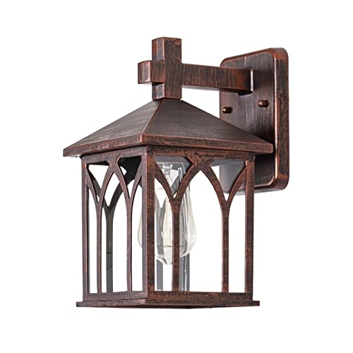 Lumière murale étanche anti-corrosion vintage en bronze pour extérieur