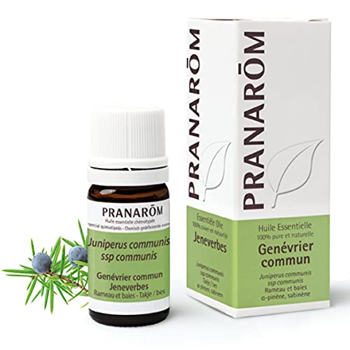 Pranarôm Huile Essentielle Genévrier Commun Juniperus communis ssp communis Rameau et Baies HECT 5 ml Cover