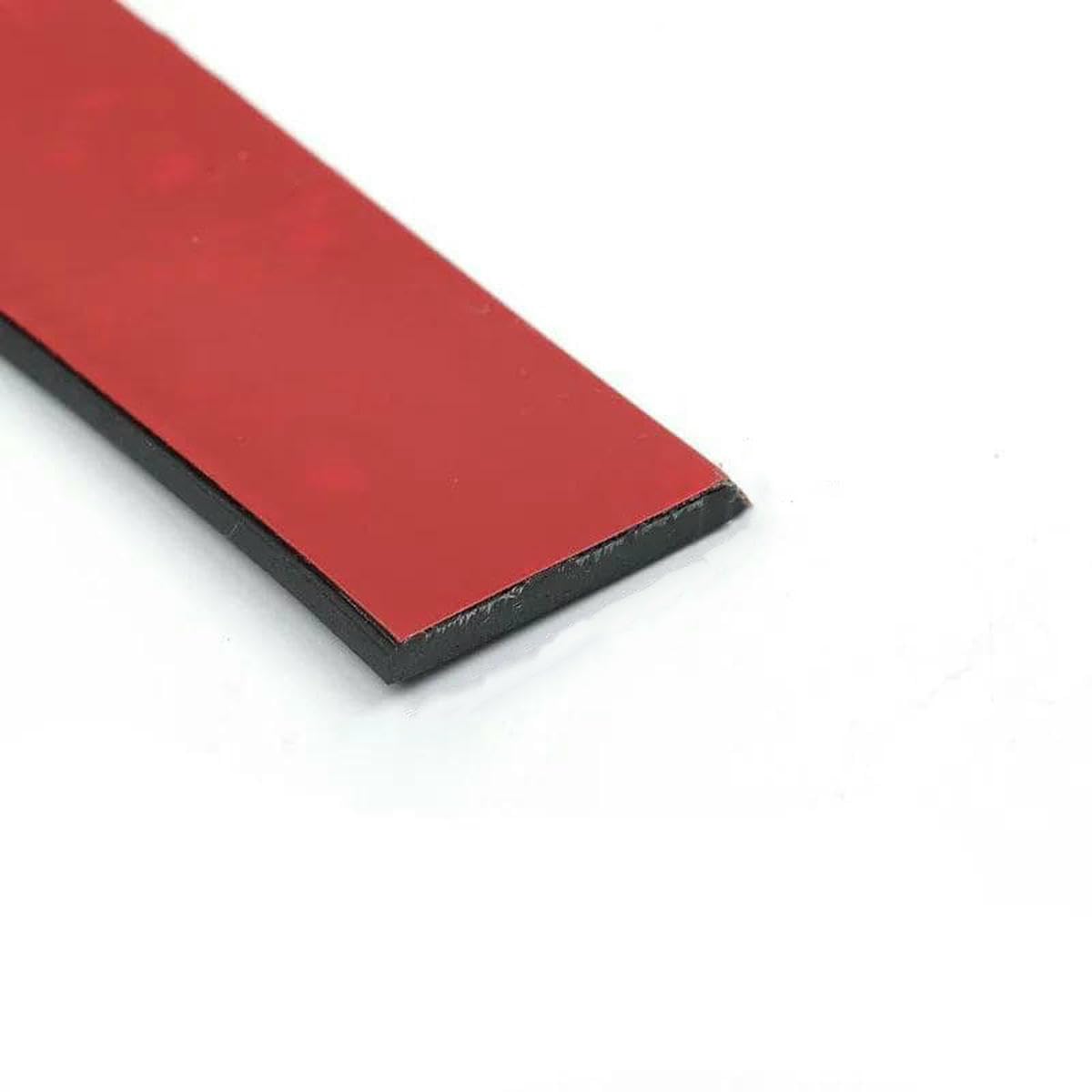 Yfshc 3X30mm 50Cm Self Adhesive Black Silicone Rubber Strip Furniture Anti-Skid Resistant Durable Shock Absorption And Anti-Collision Gasket-50Cm