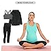 Ecavus Women's Maternity Tank Tops Seamless Racerback Sleeveless Workout Athletic Yoga Tops Pregnancy Shirt