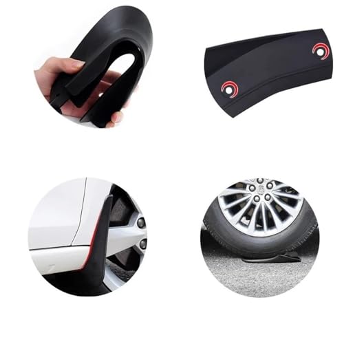 Kit de coche C4 para Picasso 2007-2013 para solucionar las salpicaduras de barro 4