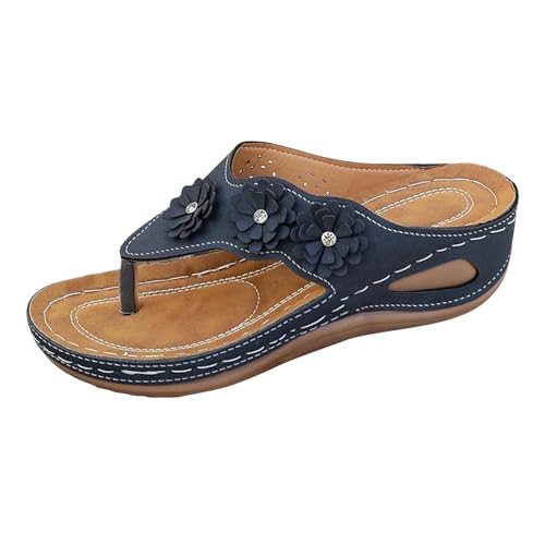 2026 Sandalias Deportivas Ortopédicas para Mujer Moda Ortopedicas Comodas Soporte del Arco Soporte del Arco Chancletas Flip Flop Ligera y Transpirable Antideslizante Zapatillas Trekking Ajustables