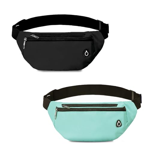 Image of Fanny Pack for Women Men,Crossbody Fanny Pack Water Resistant Sports Waist Bag Pack, Belt Bag for Travel Hiking Running