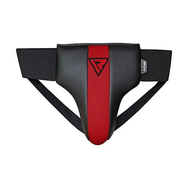 RDX-Groin-Protector-for-Boxing-Muay-Thai-Kickboxing-and-MMA-Fighting-SATRA-Approved-Maya-Hide-Leather-Abdo-Gear-for-Martial-Arts-Jockstrap-Abdominal-Guard-for-Sparring-Taekwondo-and-Grappling RDX Groin Protector for Boxing, Muay Thai, Kickboxing and MMA Fighting, SATRA Approved Maya Hide Leather Abdo Gear for Martial Arts, Jockstrap Abdominal Guard for Sparring, Taekwondo and Grappling