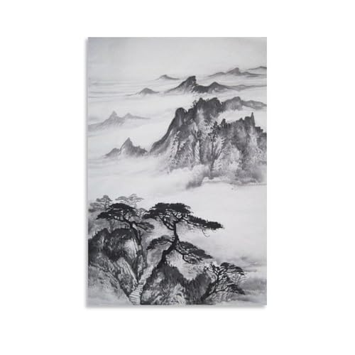 ̃CNi ̐nR̖؂̒ |X^[ pl ǃA[g _ rO xbh[ 16x24inch(40x60cm)