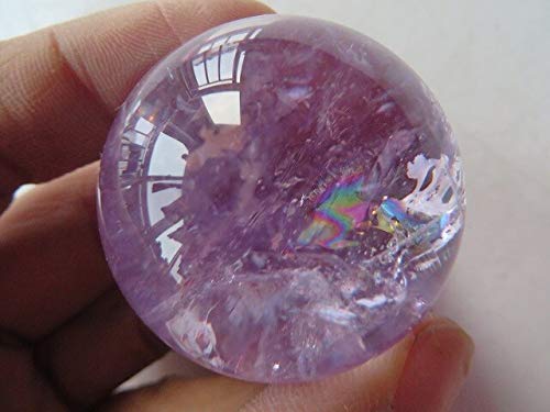 Sphère de cristal améthyste naturelle boule quartz déco