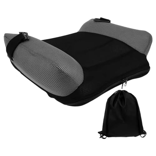 Asiento elevador de coche, Asiento inflable portátil de viaje sin respaldo, ligero con bolsa de transporte, lavable a máquina para el hogar.comedor.viajes