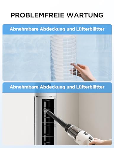 Midea FZ10-16AR Column Fan with Remote Control 6