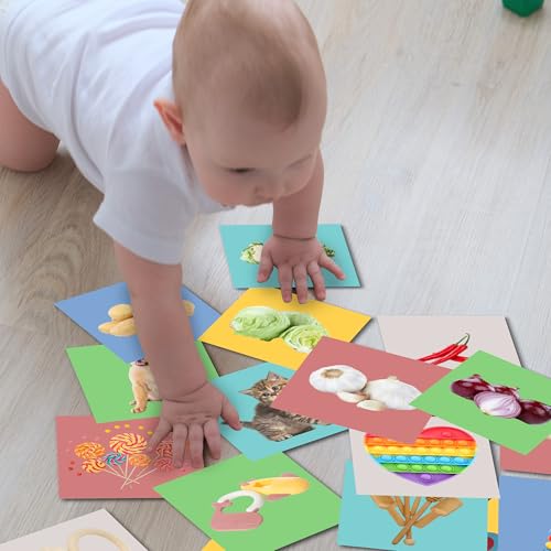 Image of Lefan New Born Baby Essentials: High Contrast Black and White Vision Flash Cards 18 Cards, 36 Pages, Ideal Toys for 6 to 12 Months, for 12-36 Month (Baby Vision Cards 12-36)