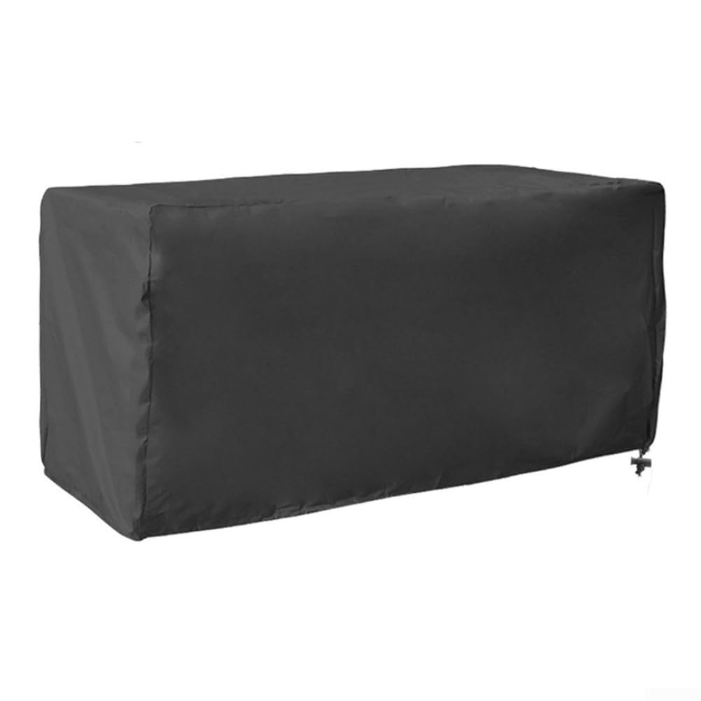 Abdeckung für Terrassendeckboxen, strapazierfähig, für den Außenbereich, Garten, Aufbewahrungsbox, Abdeckung für jede Jahreszeit (130 x 60 x 71 cm)