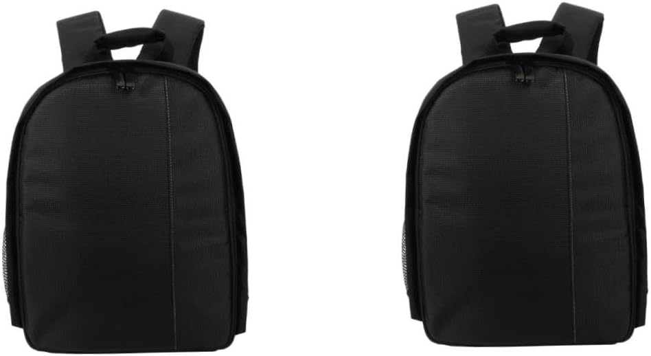 Lurrose 2pcs Nylon Dslr Camera Bag Comfortable Camera Backpack Storage Pouch for Dslr