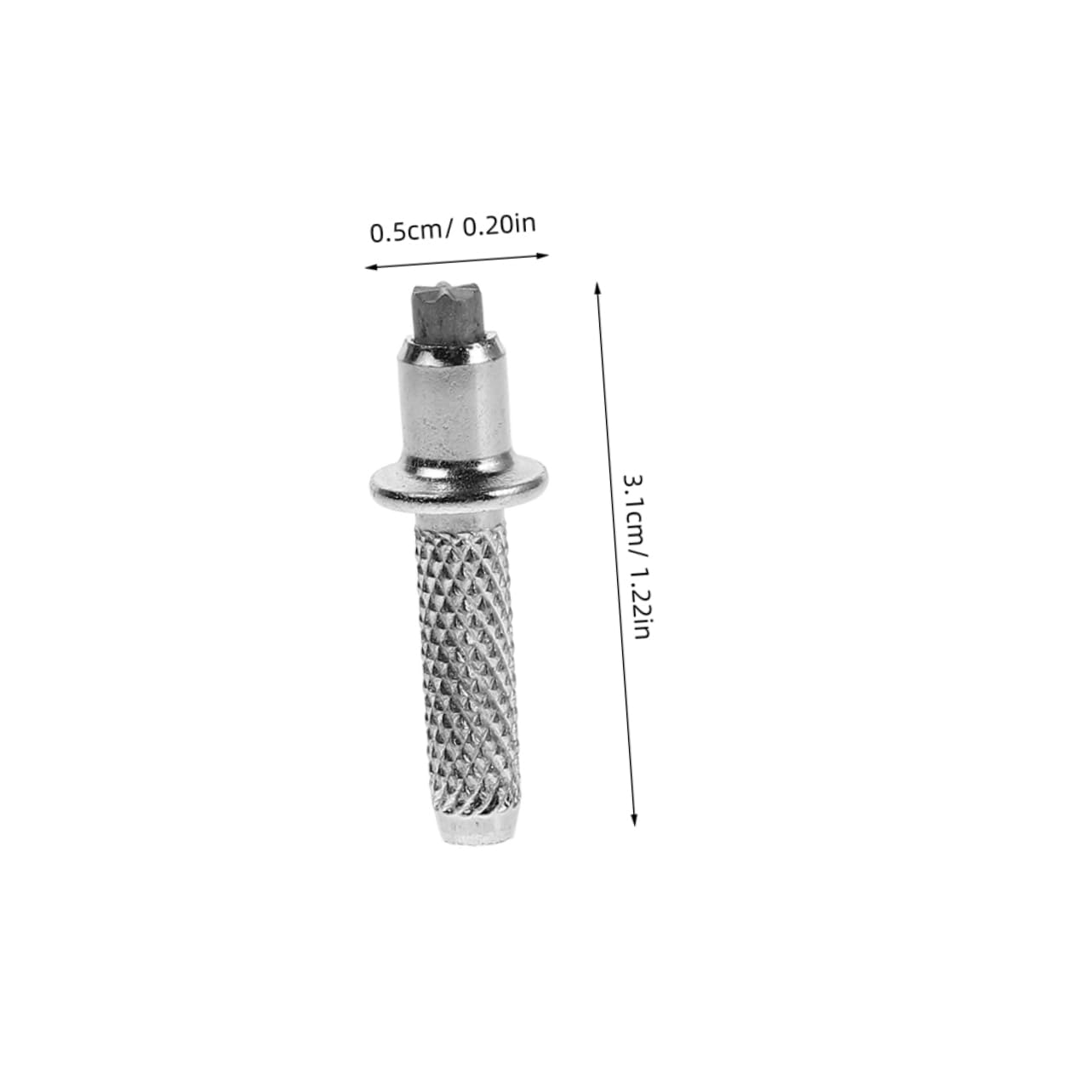 Sosoport Replacement Walking Cane Tips 20pcs Set Tungsten Steel for Hiking Sticks Trekking Poles Easy to Install Accessories