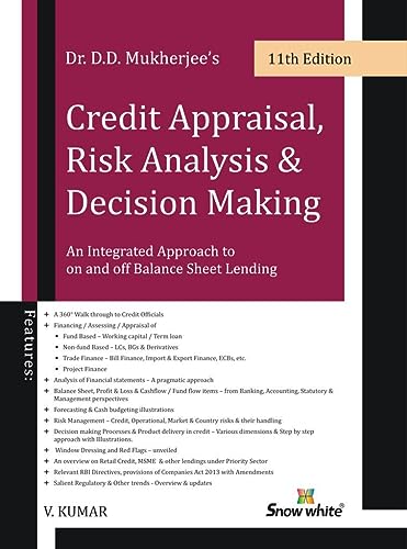 Dr DD Mukherjee's Credit Appraisal , Risk Analysis & Decision Mak...