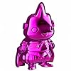 POP Animation 3.75 Inch Action Figure Dragonball Z - Majin Buu Pink Chrome #111 Exclusive