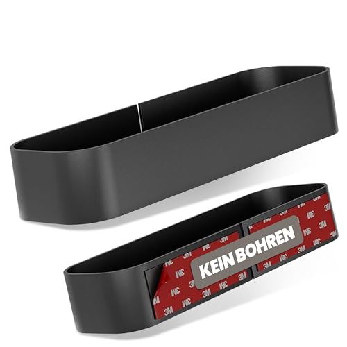 LIEBHEIM Duschablage Duschkorb Badregal ohne Bohren - Installation mit 3M Montage Klebeband oder Industrie Kraftkleber