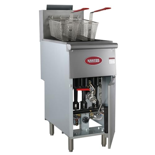 Kratos 29Y-010-NAT Commercial Gas Floor Fryer thumb #5