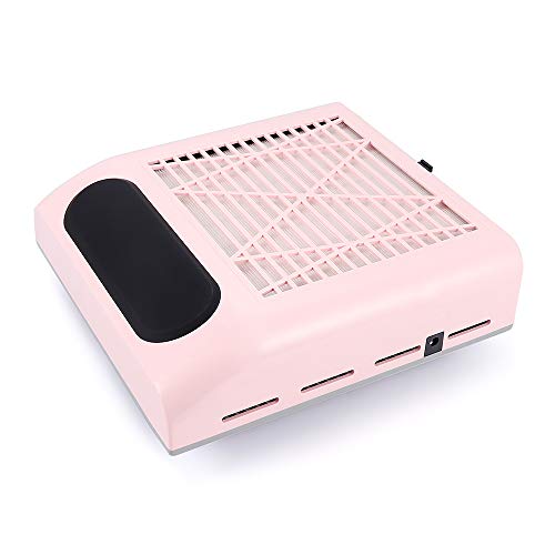 Preisvergleich Produktbild Nagelstaubabsaugung 80w Nagelstaubabsaugung Staubsammelventilator Staubsauger Maniküre Werkzeugmaschinen Staubsammelbeutel Nail Art Maniküre Salon Werkzeuge