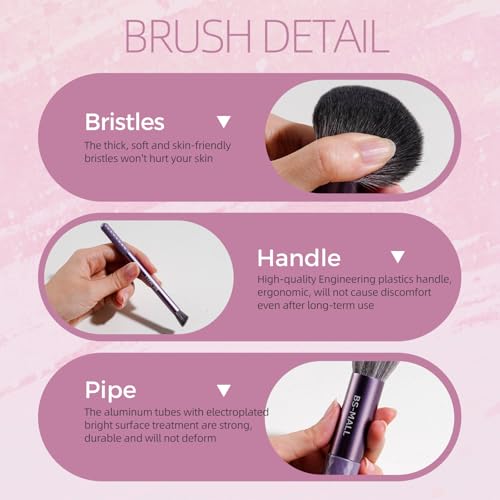 50% Off BS-MALL Travel Makeup Brush Set with Sponges