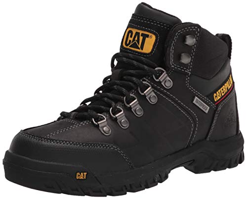 Caterpillar Men's Threshold Waterproof Construction Boot, Black, 6.5