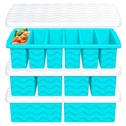 Doasuwish 3-Pack Freezer Trays
