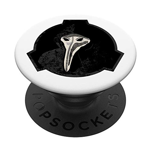 SCP-049 Plague Doctor SCP Phone Grip PopSockets PopGrip: Swappable Grip for Phones & Tablets