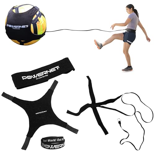 PowerNet Solo Rebounder Soccer Trainer