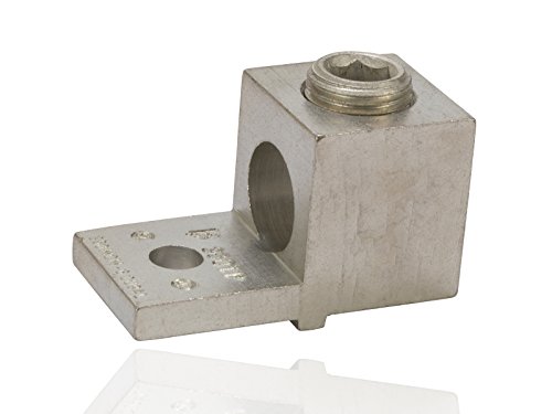 Connecteur mécanique 350 Mcm double borne pour câble 6 fils et fixation 0.9cm