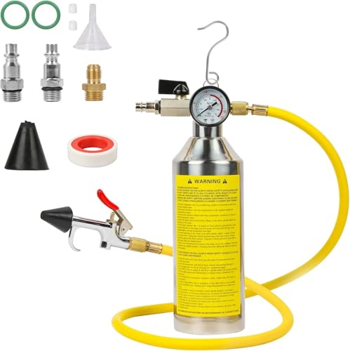 Kit rinçage AC voiture avec pistolet climatisation et tuyau 1M