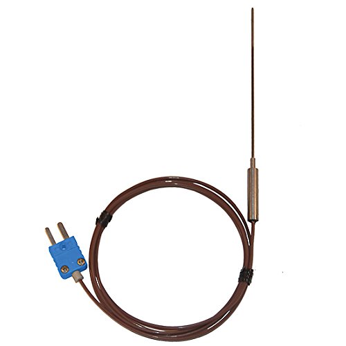 Thermocouple T hypodermique Digi-Sense 4" aiguille fine pour mesure précise