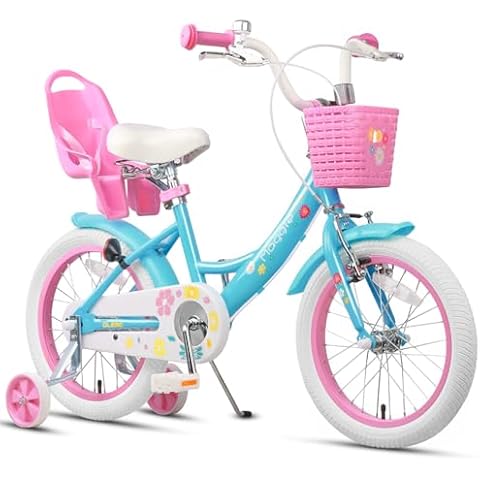 Glerc 16 Inch Kids Bike with Basket Cover