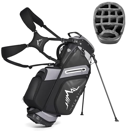 uniHimal 14 Way Golf Bags for Men Hybrid Golf Stand Bag with 10 Pockets