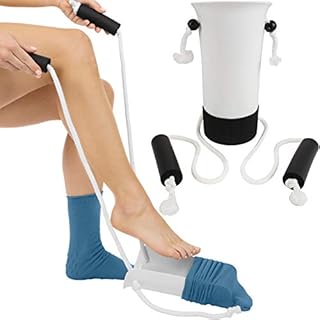 Vive Sock Aid - Easy On and Off Stocking Slider - Pulling Assist