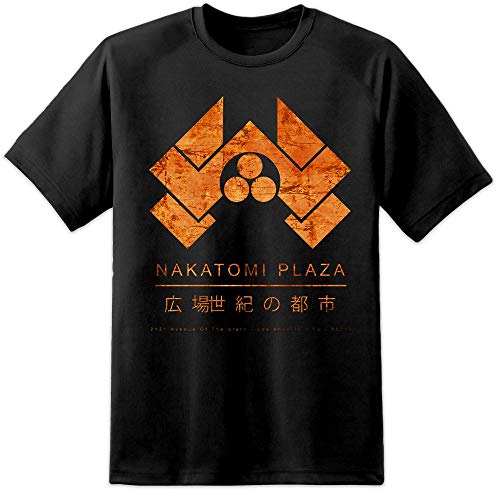DPX-1 Die Harde Nakatomi Plaza onderdrukt t-shirt (S-3XL) Bruce Willis Hans Gruber