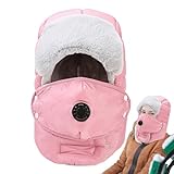 [Gungtj] 寒冷地用フェイスカバー、フルフェイスカバー, 大人用スキーカバー, 厚手の防風通気性ユニセックスアウトドアネックウォーマーカバーオートバイ、スノーボード用