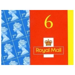 6 x 2e Klasse Standaard Postzegels Koninklijke Post Kantoor