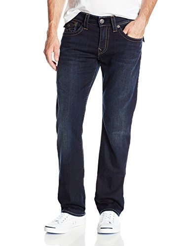 True Religion Men's Ricky Relaxed Straight-Fit Jean in Rolling Water