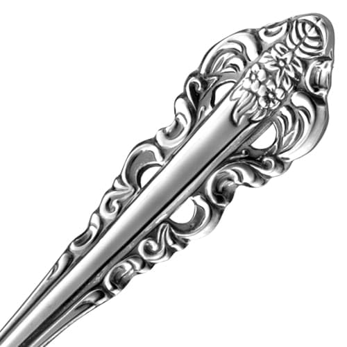 Walco 6812 Classic Baroque 18/10 S/S 6 Bouillon Spoon - Dozen