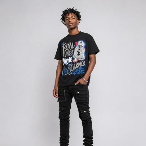 Image of DopeSkill Graphic Tee Streetwear Hip Hop Hypebeast Unisex T-Shirt Sneaker Colour Matching Shirts Inspired Motivation Quotes